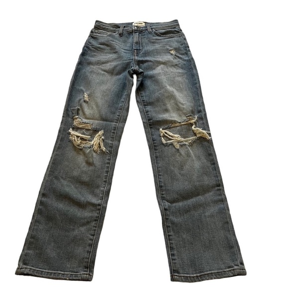 L'AGENCE Cropped High Rise Distressed Destroyed Busted Knee Cropped Jeans
25 - Picture 5 of 16